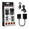 تصویر  تبدیل VGA به HDMI همراه با کابل AUX و پاور