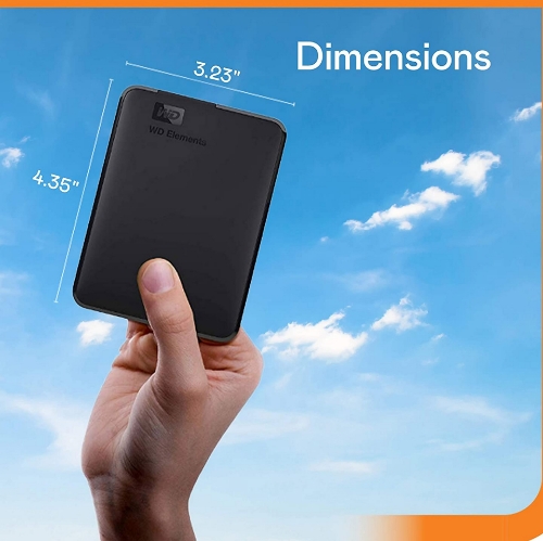 تصویر  باکس تبدیل SATA به USB 3.0 هارددیسک 2.5 اینچ وسترن دیجیتال مدل WD Elements