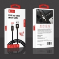 تصویر  کابل تبدیل USB به Micro-USB پرو‌‌وان مدل PCC160 (PD01) طول 1متر