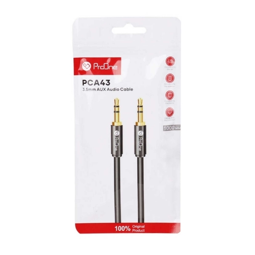 تصویر  کابل AUX پرووان مدل PCA43 طول 1 متر