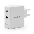 تصویر  شارژر دیواری USB فیلیپس ULTRA FAST مدل DLP2509
