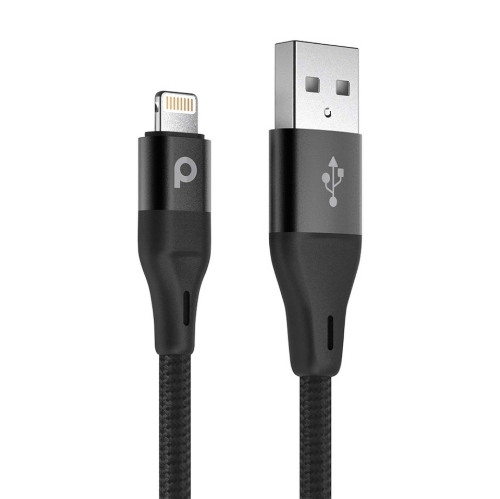 تصویر  کابل تبدیل USB به LIGHTNING پرودو مدل PD-ALBR22-BK طول 2.2 متر