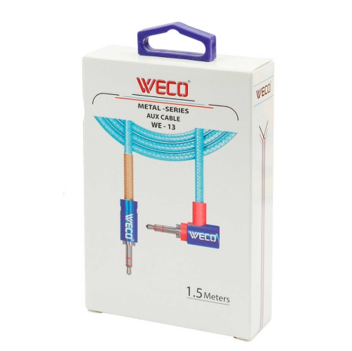تصویر  کابل AUX ویکو مدل WE-13 طول 1.5 متر