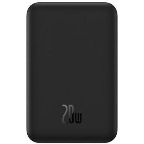تصویر  پاور بانک بی سیم فست شارژ باسئوس Magnetic Mini PPCX15000 PD 20W ظرفیت 20000 میلی آمپر ساعت