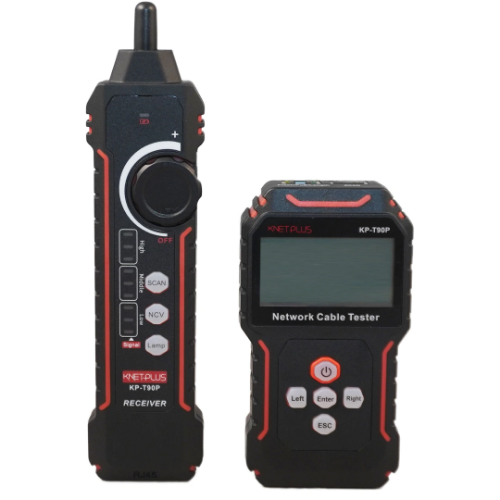 تصویر  تستر شبکه کی نت پلاس مدل Knet Plus Cable Tester Digital KP-T90 Pro