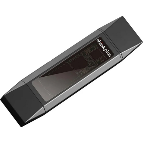 تصویر  فلش مموری 128 گیگابایت و او‌تی‌جی تایپ‌سی و USB لنوو Lenovo Thinkplus TU203