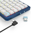 تصویر  کیبورد بی سیم گیمینگ ردراگون مدل EVA PRO K684 WB RGB