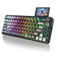 تصویر  کیبورد بی سیم گیمینگ ردراگون مدل FLEKACT K708 MC PRO RGB