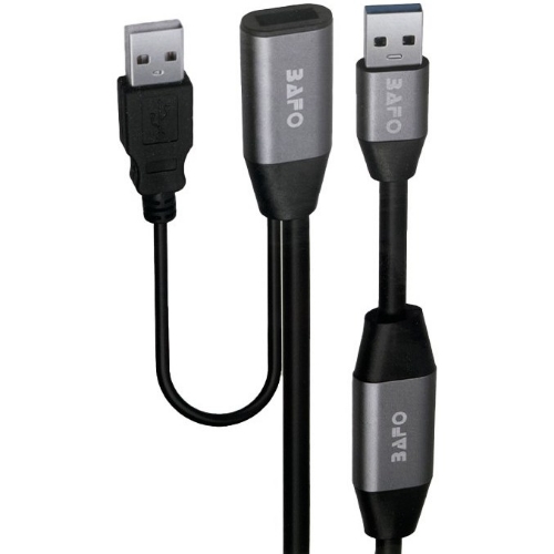 تصویر  کابل افزایش طول (اکتیو) USB 3.0 بافو مدل BF-4002 طول 10 متر