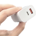 تصویر  شارژر موبایل کی نت Usb-c wall charger مدل k-wcuauc20w