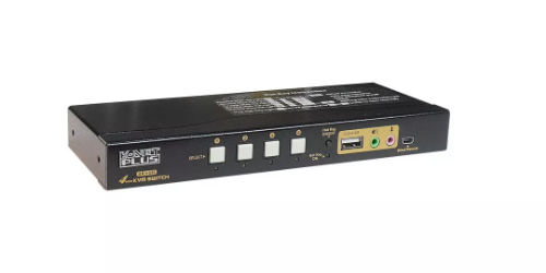 تصویر  کی وی ام سوئیچ 4 پورت HDMI کی نت پلاس KP-H624