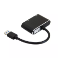 تصویر  مبدل USB 3.0 به HDMI و VGA کی نت K-CO81