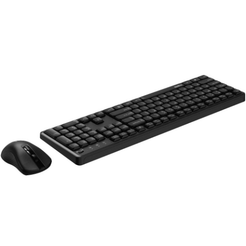 تصویر  کیبورد و ماوس بی سیم رپو مدل X2100 بی‌صدا