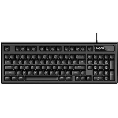 تصویر  کیبورد سیم دار رپو مدل RAPOO NK2800 مشکی