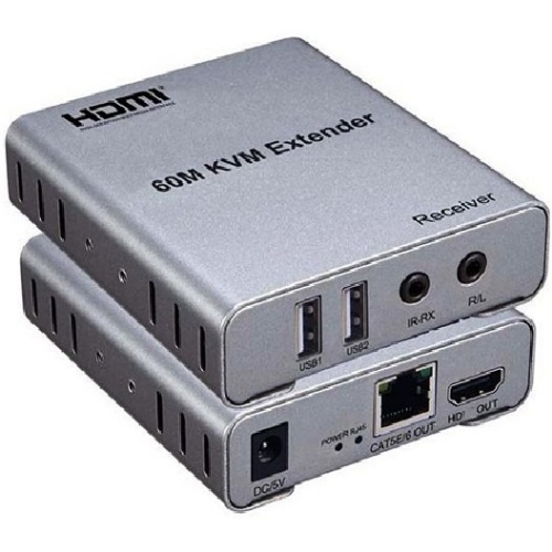 تصویر  اکستندر HDMI کی نت مدل K-EXKHD060 طول ۶۰ متر