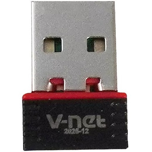 تصویر  کارت شبکه USB 2.0 بی سیم وی نت مدل V-DUW00W10