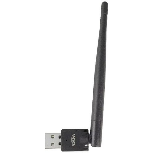 تصویر  کارت شبکه آنتن دار USB 2.0 بی سیم وی نت مدل V-DUW00W14