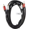 تصویر  کابل 2 به 2 صدا RCA کی نت K-C137