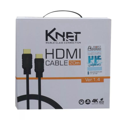 تصویر  کابل 1.4 HDMI کی نت 20 متری K-C205