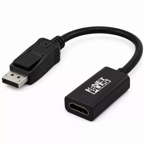 تصویر  تبدیل DisplayPort به HDMI کی نت پلاس KP-DO34