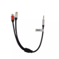 تصویر  کابل 1 به 2 صدا کی نت K-C135 جک 3.5 به RCA ماده