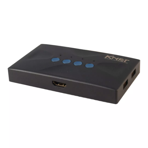 تصویر  کی وی ام سوییچ 4 پورت HDMI کی نت K-H524